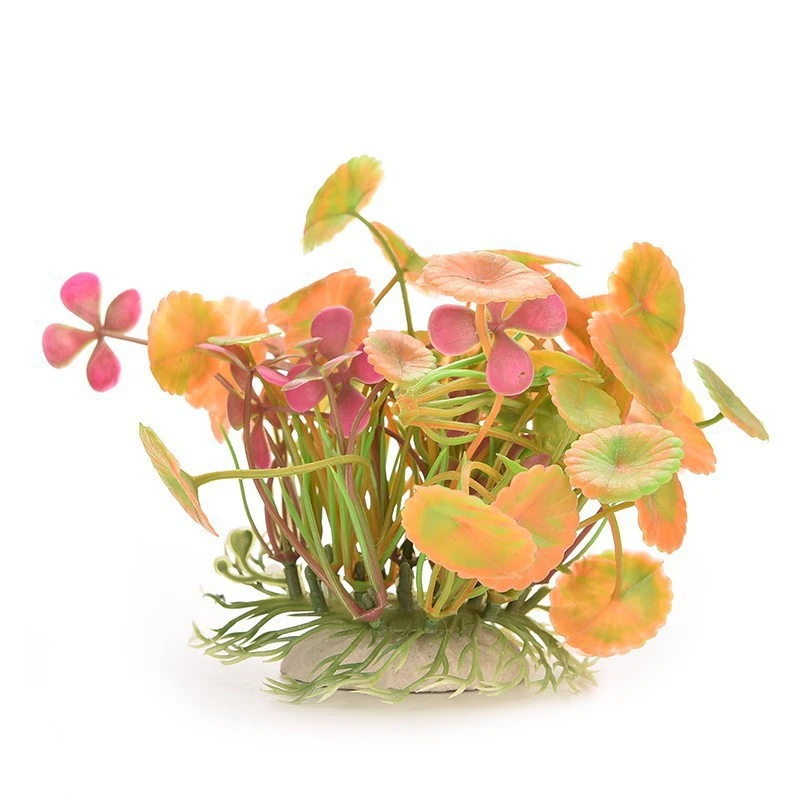3 Ultra-Realistic Fake Plant Aquarium Decoration Betta Bed Leaf Plastic Leaf Plant for Freshwater or Marine Tanks