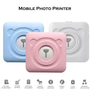 Mini Pocket Photo Printer Bluetooth Wireless Small Thermal Print Picture Portable Handheld Mobile Photo Printer for Android iOS
Mini Pocket Photo Printer Bluetooth Wireless Small Thermal Print Picture Portable Handheld Mobile Photo Printer for Android iOS