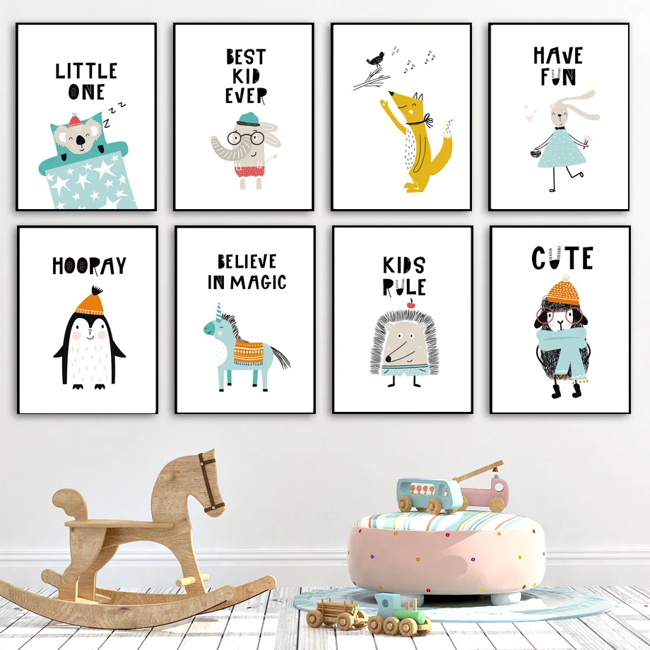 Cute Cartoon Rabbit Fox Zebra Koala Sheep Wall Art Canvas Painting Nordic Posters And Prints Wall Pictures Baby Kids Room Decor
Cute Cartoon Rabbit Fox Zebra Koala Sheep Wall Art Canvas Painting Nordic Posters And Prints Wall Pictures Baby Kids Room Decor
