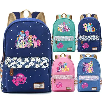 Kawaii 20 Little Pony Rainbow Dash Pinkie Pie Flowers Dot Boy Girl School Bag Women Bagpack Teenagers Canvas Lady Femme Backpack
Kawaii 20 Little Pony Rainbow Dash Pinkie Pie Flowers Dot Boy Girl School Bag Women Bagpack Teenagers Canvas Lady Femme Backpack