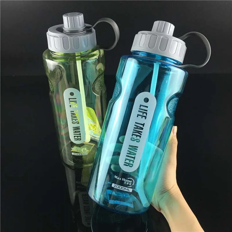 Big Capacity Transparent 2L 2000ml Fashion Portable Space Sport Bottle Custom Shaker Straps Straw Water Bottle
Big Capacity Transparent 2L 2000ml Fashion Portable Space Sport Bottle Custom Shaker Straps Straw Water Bottle