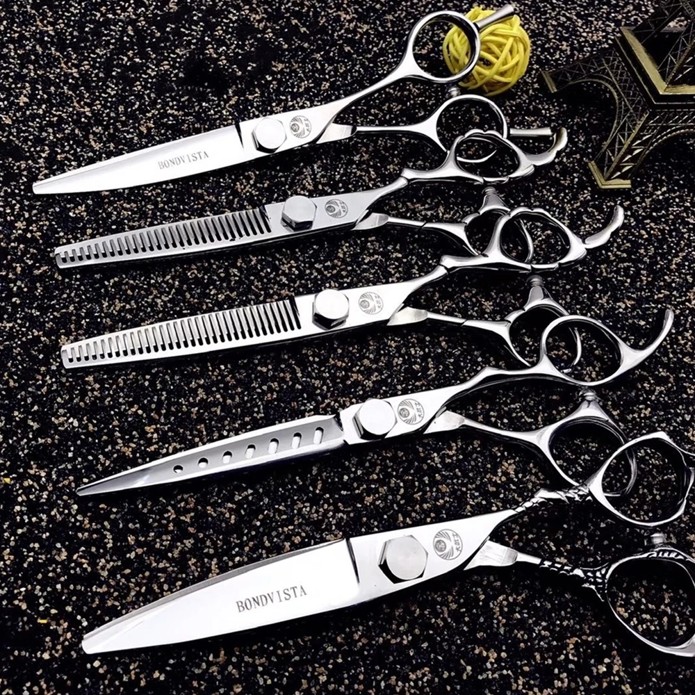 6 Professional Hair Salon Structure Scissors Set Cutting Barber Haircut Thinning Shear Scissors Hairdressing Hair Tools Scissors
6 Professional Hair Salon Structure Scissors Set Cutting Barber Haircut Thinning Shear Scissors Hairdressing Hair Tools Scissors