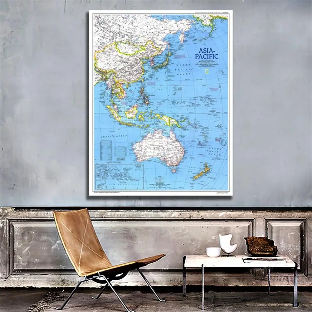 5x7ft HD Printed Non-woven Spray Painting Unframed Map of Asia Pacific For Home Art Crafts Wall Decor
5x7ft HD Printed Non-woven Spray Painting Unframed Map of Asia Pacific For Home Art Crafts Wall Decor