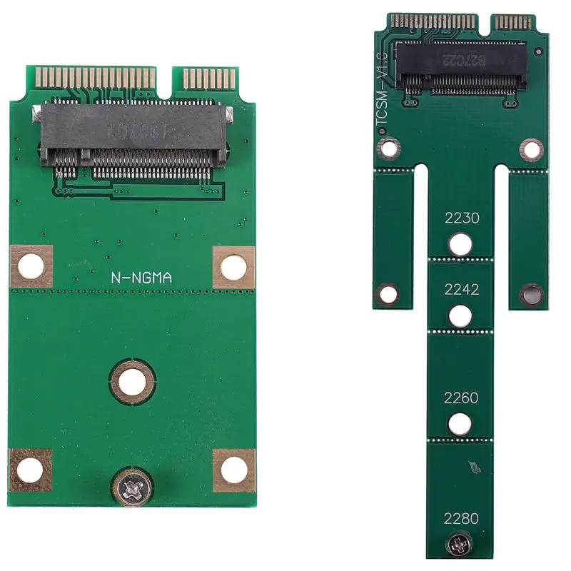 M.2 Ngff Ssd to Mini Pci-E Msata Adapter Card Replacement Converter with Motherboard Sata to M.2 Ngff Mssd Converter
M.2 Ngff Ssd to Mini Pci-E Msata Adapter Card Replacement Converter with Motherboard Sata to M.2 Ngff Mssd Converter