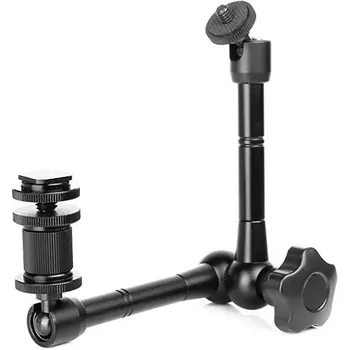 Super Clamp 7/11 inches Adjustable Magic Articulated Arm for Mounting HDMI Monitor LED Light LCD Video Camera Flash Camera DSLR
Super Clamp 7/11 inches Adjustable Magic Articulated Arm for Mounting HDMI Monitor LED Light LCD Video Camera Flash Camera DSLR