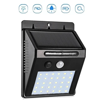 1-4Pcs Solar Lamp Led Light PIR Motion Sensor Solar 30 LED Powered Lampada Decorative Wall Street Garden Street Light For Yard O
1-4Pcs Solar Lamp Led Light PIR Motion Sensor Solar 30 LED Powered Lampada Decorative Wall Street Garden Street Light For Yard O