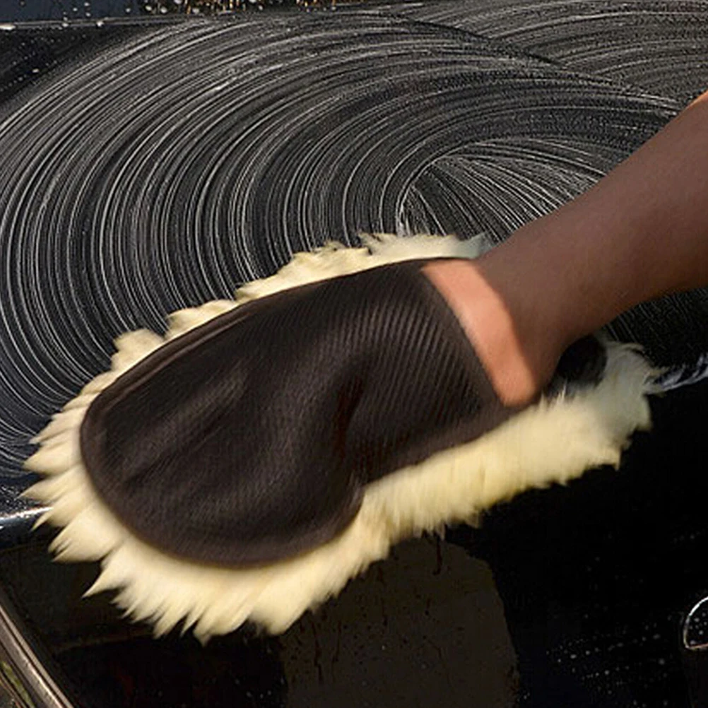 1 PC Car Window Cleaning Beige Wool Glove Wash Cleaning Supplies for Car Accessories microfiber car wash Car Cleaning Cloth
1 PC Car Window Cleaning Beige Wool Glove Wash Cleaning Supplies for Car Accessories microfiber car wash Car Cleaning Cloth