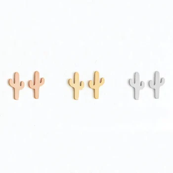 10 pcs Bulk Sale Stainless Steel Gold Desert Cactus Stud Earrings Minimalist Jewelry Gift For Him
10 pcs Bulk Sale Stainless Steel Gold Desert Cactus Stud Earrings Minimalist Jewelry Gift For Him