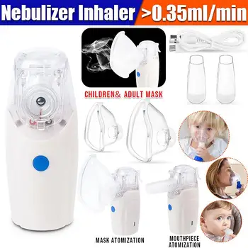 USB Rechargable Handheld Nebuliser Steaming Tool Health Care Atomizer Portable Respirator Humidifier Adult Kid Inhaler Nebulizer
USB Rechargable Handheld Nebuliser Steaming Tool Health Care Atomizer Portable Respirator Humidifier Adult Kid Inhaler Nebulizer