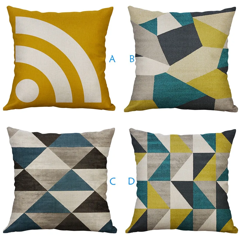 1PC High Quality Irregular Geometric Pattern Pillow Case 40x40cm Square Bedroom Pillowcase Free Shipping Pillow Covers L*5
1PC High Quality Irregular Geometric Pattern Pillow Case 40x40cm Square Bedroom Pillowcase Free Shipping Pillow Covers L*5