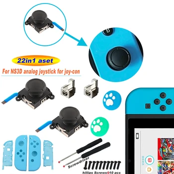 Joy Con Replacement 3D Analog Joystick Thumb Stick Controller Joycon Sensor Module Potentiometer Repair Tool For Nintendo Switch
Joy Con Replacement 3D Analog Joystick Thumb Stick Controller Joycon Sensor Module Potentiometer Repair Tool For Nintendo Switch