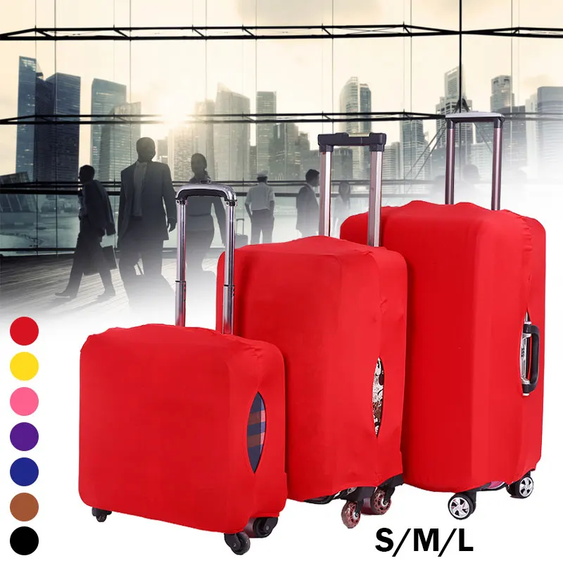 New Travel Elastic Luggage Cover Protector Stretch Fabric Zipper Suitcase Protective Covers Travel Accessories Case For Luggage 
New Travel Elastic Luggage Cover Protector Stretch Fabric Zipper Suitcase Protective Covers Travel Accessories Case For Luggage