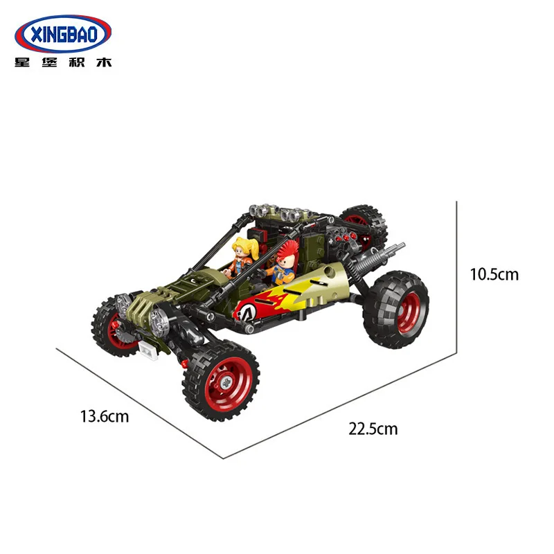 XINGBAO Xb03033 Science And Technology Series Super SUV Children Assembled Fight Inserted Educational Building Blocks Toy
XINGBAO Xb03033 Science And Technology Series Super SUV Children Assembled Fight Inserted Educational Building Blocks Toy