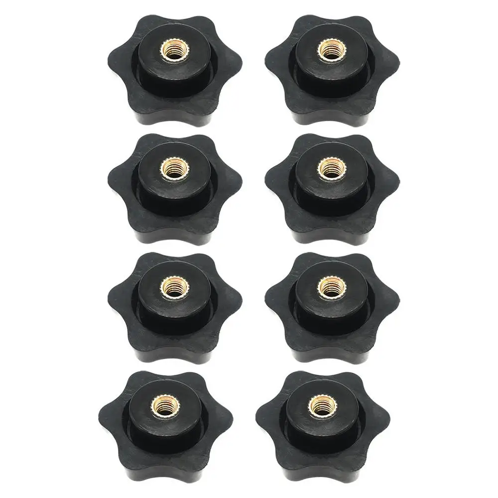 8pcs Star knob cabinet Female Thread Black Plastic Star Head Clamping Knob Grip Knob Handles zwarte handgrepen 1FM
8pcs Star knob cabinet Female Thread Black Plastic Star Head Clamping Knob Grip Knob Handles zwarte handgrepen 1FM