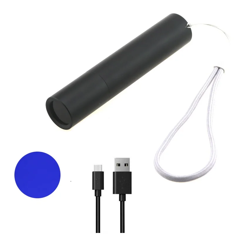 USB Rechargable Ultraviolet Rechargeable Outdoor Flashlight LED UV Flashlight Blacklight Scorpion UV Light Pet Urine Detector
USB Rechargable Ultraviolet Rechargeable Outdoor Flashlight LED UV Flashlight Blacklight Scorpion UV Light Pet Urine Detector