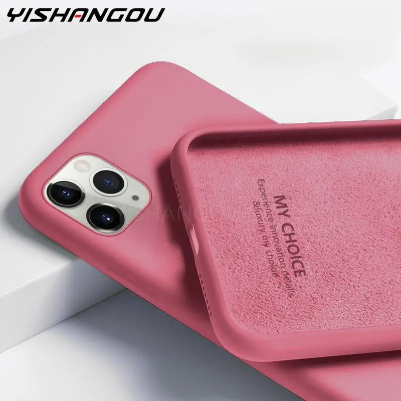 For iPhone 12 Pro Max Case Luxury Original Liquid Silicone Full Protection Soft Cover For iPhone 12 11 Pro Max Phone Case
For iPhone 12 Pro Max Case Luxury Original Liquid Silicone Full Protection Soft Cover For iPhone 12 11 Pro Max Phone Case