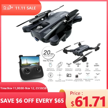 LeadingStar F196 Foldable Drone with 2MP HD Camera Optical Flow Dron Gesture Control 20mins Flight Time RC Quadcopter
LeadingStar F196 Foldable Drone with 2MP HD Camera Optical Flow Dron Gesture Control 20mins Flight Time RC Quadcopter