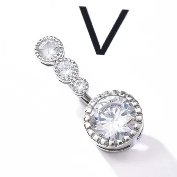 1pc Sexy Dangling Navel Belly Button Rings Belly Piercing Crystal Surgical Steel Woman Body Jewelry Barbell Women Accessories 
1pc Sexy Dangling Navel Belly Button Rings Belly Piercing Crystal Surgical Steel Woman Body Jewelry Barbell Women Accessories