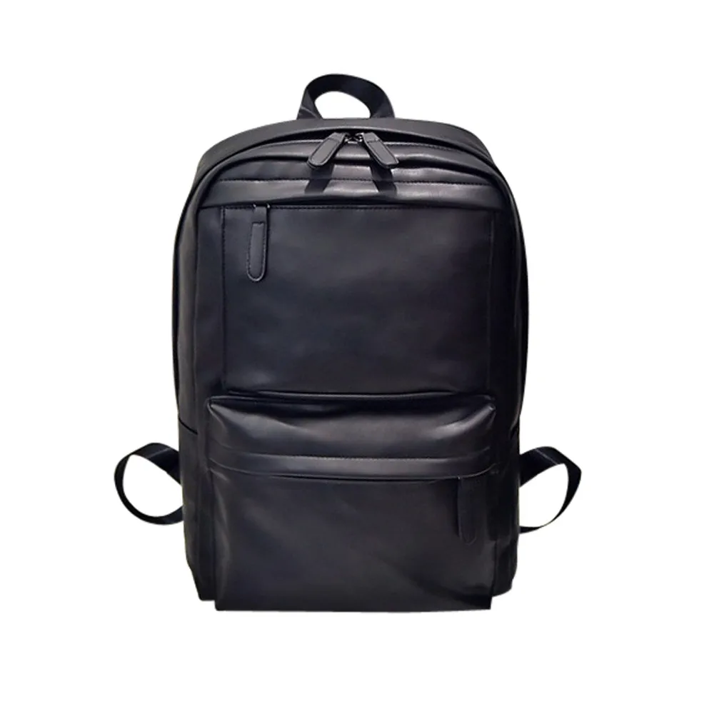 

Men's Women's Leather Backpack Laptop Satchel Travel School Rucksack Bag Unisex fashion backpack schoolbag Satchels &&6