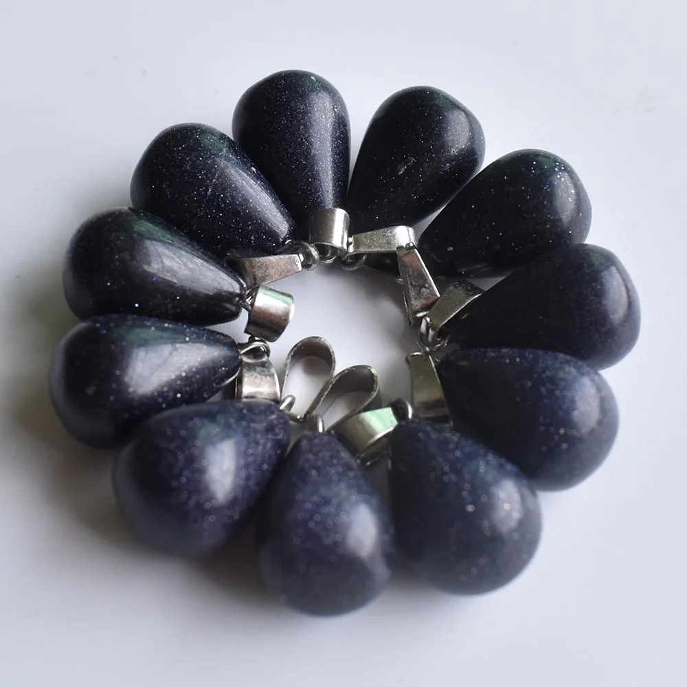 2020 Fashion hot selling good quality blue sand stone charms water drop Pendants for jewelry marking 24Pcs/Lot Wholesale free
2020 Fashion hot selling good quality blue sand stone charms water drop Pendants for jewelry marking 24Pcs/Lot Wholesale free