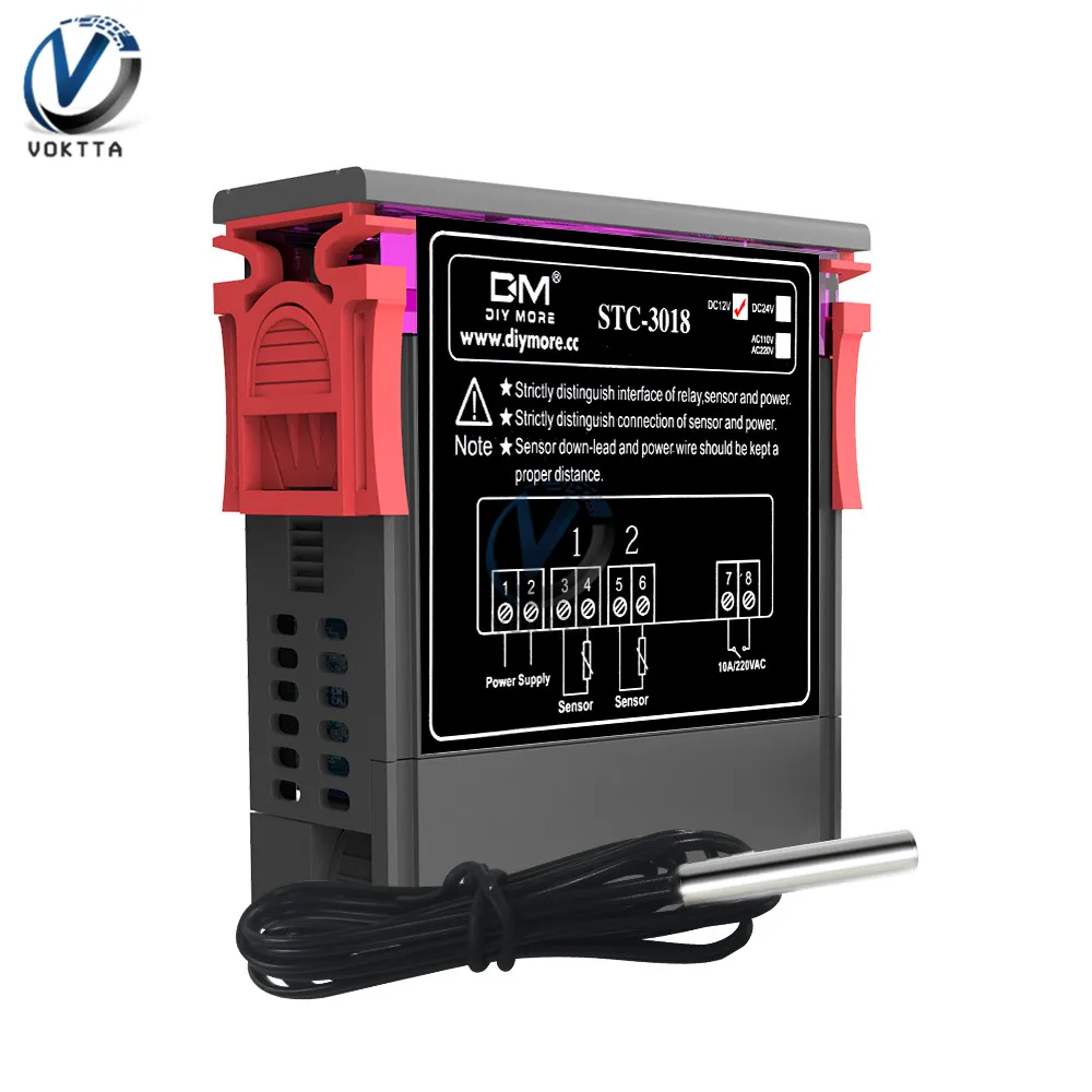 Generic STC-3018 STC-3028 STC-3008 12V 24V 110-220V Digital Temperature ...