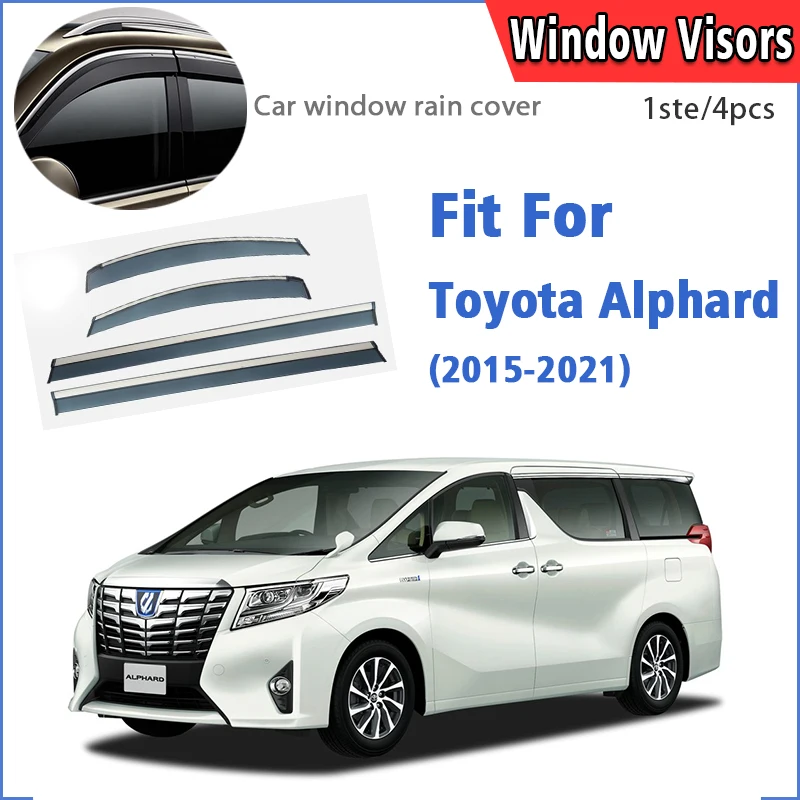 FOR Toyota Alphard 2015-2021 Rain Shield Window Visors Guard Vent Cover Trim Awnings Shelters Protection Car Accessories
FOR Toyota Alphard 2015-2021 Rain Shield Window Visors Guard Vent Cover Trim Awnings Shelters Protection Car Accessories