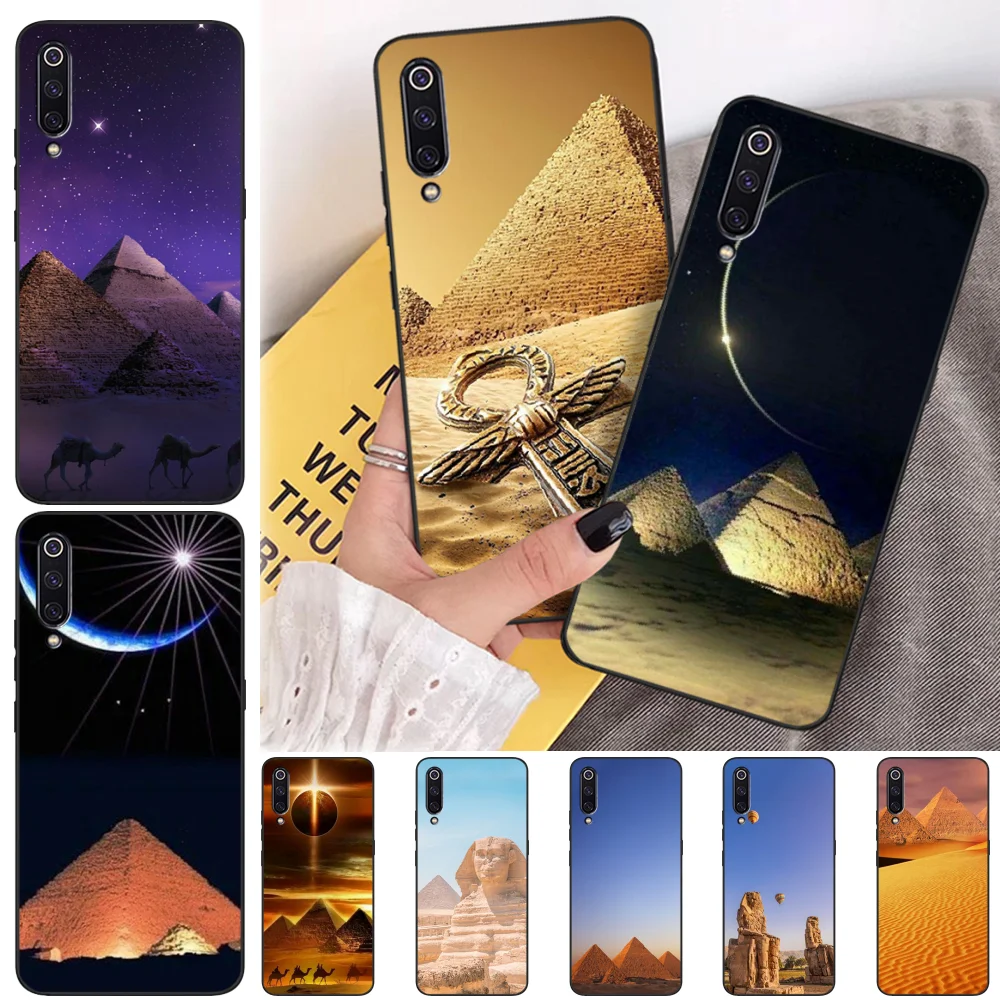 Фото BaweiTE Египетские пирамиды чехол для телефона xiaomi mi 8 9 8SE 9SE 8Lite mix2 2S max2 3 Pocophone F1 |
