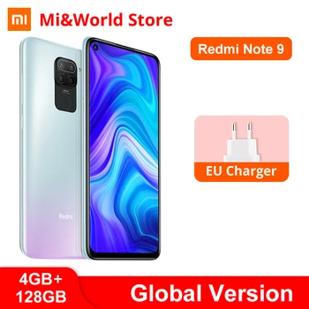 Global Version Xiaomi Redmi Note 9 4GB RAM 128GB ROM Smartphone MTK Helio G85 Octa Core 48MP Quad Cameras NFC 5020mAh
Global Version Xiaomi Redmi Note 9 4GB RAM 128GB ROM Smartphone MTK Helio G85 Octa Core 48MP Quad Cameras NFC 5020mAh