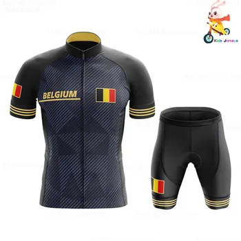 Belgium 2020 Boy Cycling Set Quick Dry Kids Cycling Jersey Set Black Handsome Children Cycling Clothing Boys Summer Bicycle Wear
Belgium 2020 Boy Cycling Set Quick Dry Kids Cycling Jersey Set Black Handsome Children Cycling Clothing Boys Summer Bicycle Wear