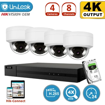 UniLook 8CH 5MP H.265+ 4K HD POE NVR Kit CCTV System IR Outdoor Audio CCTV Video Security Systems 4X 2.8~12mm motorized lens
UniLook 8CH 5MP H.265+ 4K HD POE NVR Kit CCTV System IR Outdoor Audio CCTV Video Security Systems 4X 2.8~12mm motorized lens