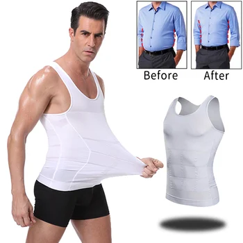 Mens Body Slim Tummy Shaper Belly Control Shapewear Modeling Underwear Waist Trainer Chest Corrective Posture Vest Corset NEW
Mens Body Slim Tummy Shaper Belly Control Shapewear Modeling Underwear Waist Trainer Chest Corrective Posture Vest Corset NEW