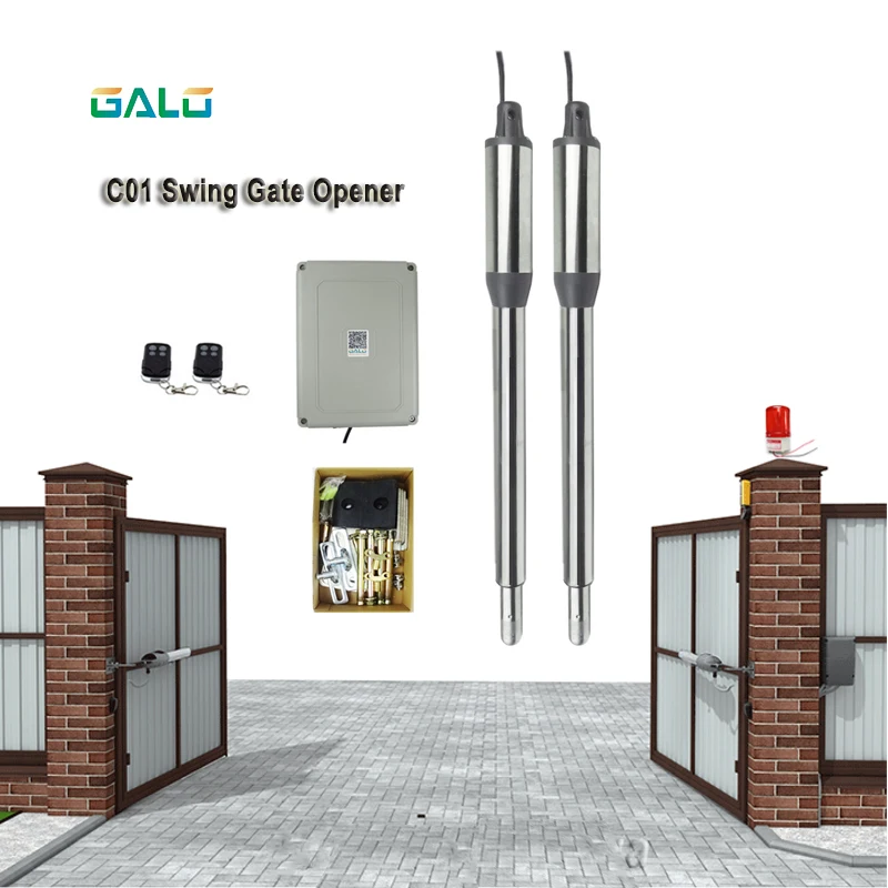 300KG automatic Dual Arm swing Gate Opener Operator Motor drive swing door open opener For access control home security
300KG automatic Dual Arm swing Gate Opener Operator Motor drive swing door open opener For access control home security