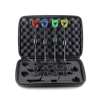 Fishing Bite Indicator Fishing Swingers Set LED Illuminated Fishing Tackle in Zipped Case Outdoor Swing Signal 
Fishing Bite Indicator Fishing Swingers Set LED Illuminated Fishing Tackle in Zipped Case Outdoor Swing Signal