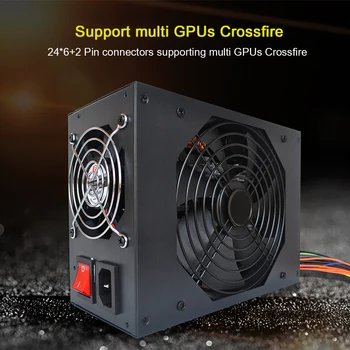 New 2600W High Efficiency Mining Machine Power Source Server Switching Power Supply for Ethereum S9 S7 L3 Rig Mining Bitcoin 90-
New 2600W High Efficiency Mining Machine Power Source Server Switching Power Supply for Ethereum S9 S7 L3 Rig Mining Bitcoin 90-