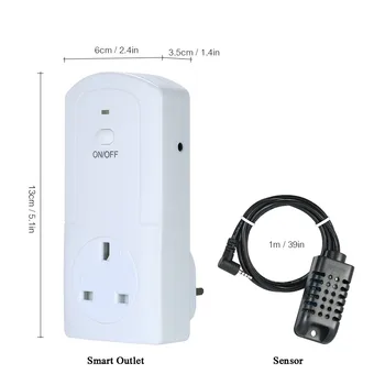 16A EU Plug Wireless Remote Socket Smart Timer Plug Voice Control W/ Sensor Smart Socket Smart Socket Eu Smart Plug
16A EU Plug Wireless Remote Socket Smart Timer Plug Voice Control W/ Sensor Smart Socket Smart Socket Eu Smart Plug