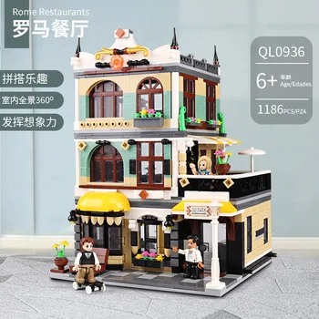 Building Blocks City Street View Ql0936 Collector's Edition Roman Restaurant Assembled Inserted Toy Creative Model
Building Blocks City Street View Ql0936 Collector's Edition Roman Restaurant Assembled Inserted Toy Creative Model