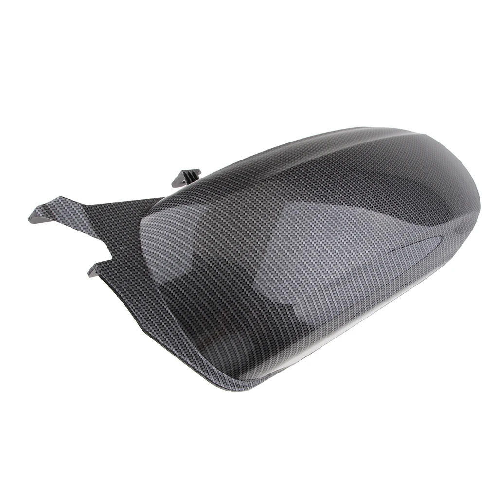 Carbon Fiber Rear Wheel Hugger Fender Splash Guard Cover for Yamaha Xmax 250/300 Motorbike - Black Carbon Fiber Rear Wheel Hugger Fender Splash Guard Cover for Yamaha Xmax 250/300 Motorbike - Black