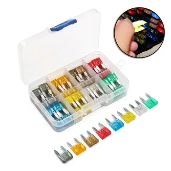 80Pcs Auto Safety Blade Fuses Assortment Kit Standard ATC/ATO Blade Fuse For Car Automotive Boat Truck 2/5/7.5/10/15/20/25/30AMP
80Pcs Auto Safety Blade Fuses Assortment Kit Standard ATC/ATO Blade Fuse For Car Automotive Boat Truck 2/5/7.5/10/15/20/25/30AMP