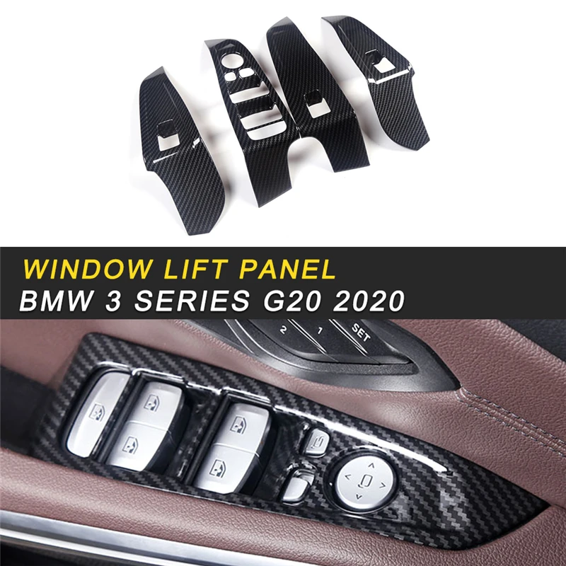 Car Styling Door Gate Window Lift Button Switch Panel Cover Trim Frame Sticker Interior Accessories For BMW 3 Series G20 2020
Car Styling Door Gate Window Lift Button Switch Panel Cover Trim Frame Sticker Interior Accessories For BMW 3 Series G20 2020