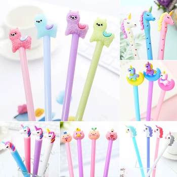 Creative Novelty Cute Flamingo Unicorn Gel Pen Space Alpaca Kawaii Stationery School Material Key Flute Function Set Kawai Thing
Creative Novelty Cute Flamingo Unicorn Gel Pen Space Alpaca Kawaii Stationery School Material Key Flute Function Set Kawai Thing