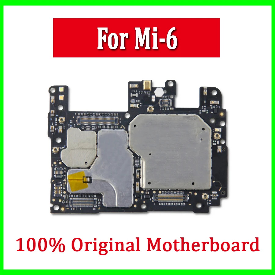 100% Tested Full Work Original Unlock Motherboard For Xiaomi 6 Mi6 M6 Mainboard Logic Board For Xiaomi M6 32GB 64GB 128GB
100% Tested Full Work Original Unlock Motherboard For Xiaomi 6 Mi6 M6 Mainboard Logic Board For Xiaomi M6 32GB 64GB 128GB