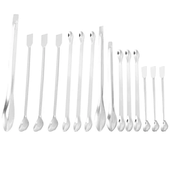 15Pcs Sampling Spoons Practical Durable Useful Medicine Spoons Sampling Spatula Mixing Scoop for Kitchens Hospital Laboratories
15Pcs Sampling Spoons Practical Durable Useful Medicine Spoons Sampling Spatula Mixing Scoop for Kitchens Hospital Laboratories