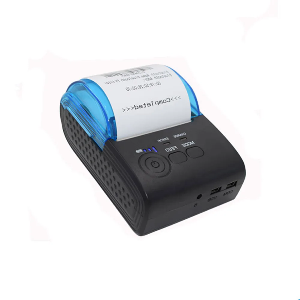 Portable Thermal Receipt Ticket Printer Portable Wireless Mini 57mm Bluetooth Printer For Mobile Phone Window POS Machine
Portable Thermal Receipt Ticket Printer Portable Wireless Mini 57mm Bluetooth Printer For Mobile Phone Window POS Machine