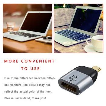 USB C To DP Adapter 8K 60Hz Adapter USB Type-C To HDMI Adapter For MacBook Male To DP Female Adapter
USB C To DP Adapter 8K 60Hz Adapter USB Type-C To HDMI Adapter For MacBook Male To DP Female Adapter