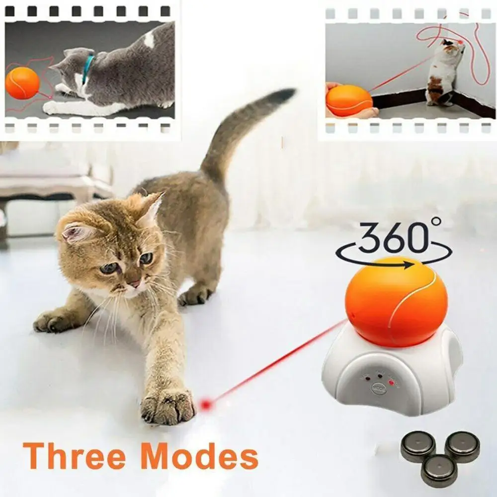 Pet Toy Automatic Light Mode Adjustable Detachable Tennis Ball And Interactive Laser Pointe Cat Toy Bracket
Pet Toy Automatic Light Mode Adjustable Detachable Tennis Ball And Interactive Laser Pointe Cat Toy Bracket