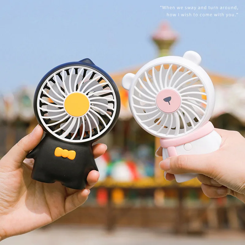 Mini Cute Cartoon Handheld Fan USB Charging Portable Student Dormitory Desktop Small Fan Third Gear Home Office Mute Cooling Fan
Mini Cute Cartoon Handheld Fan USB Charging Portable Student Dormitory Desktop Small Fan Third Gear Home Office Mute Cooling Fan