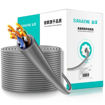 SAMZHE Cat 5E Home Decoration work Low-Smoke Zero-Halogen Anti-rat ant comprehensive functional Ethernet cable 164ft/328ft/1000f
SAMZHE Cat 5E Home Decoration work Low-Smoke Zero-Halogen Anti-rat ant comprehensive functional Ethernet cable 164ft/328ft/1000f