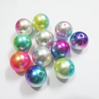 Wholesale 20mm/12mm/10mm Mixed Colorful Acrylic Imitation Pearl Beads For Chunky Kids Jewelry Making
Wholesale 20mm/12mm/10mm Mixed Colorful Acrylic Imitation Pearl Beads For Chunky Kids Jewelry Making