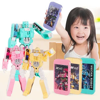 2in1 Deformed Mobile Phone with Light Speak Assemble Robot Early Educational Toys Science Fiction Cartoon Transformed Toy
2in1 Deformed Mobile Phone with Light Speak Assemble Robot Early Educational Toys Science Fiction Cartoon Transformed Toy
