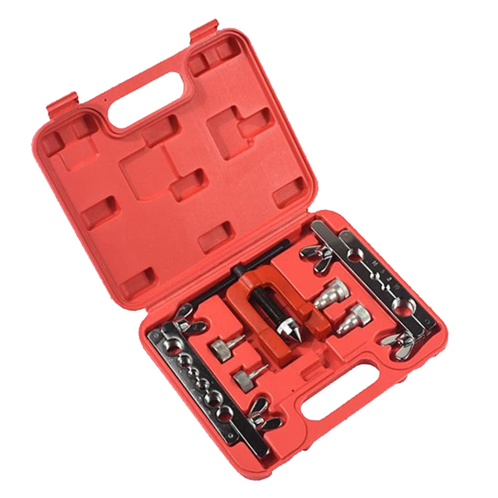 3-16mm Manual Pipe Flaring Hole Expander Tool Copper Heads Tube Swaging Kit with Chuck and Styling Head 3-16mm Manual Pipe Flaring Hole Expander Tool Copper Heads Tube Swaging Kit with Chuck and Styling Head